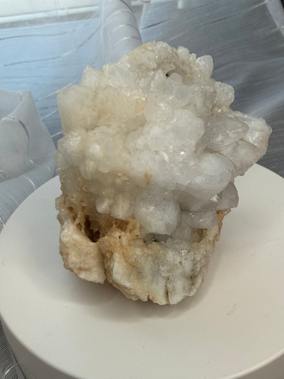 UV Reactive Moroccan Flower Quartz Crystal - 8.6oz