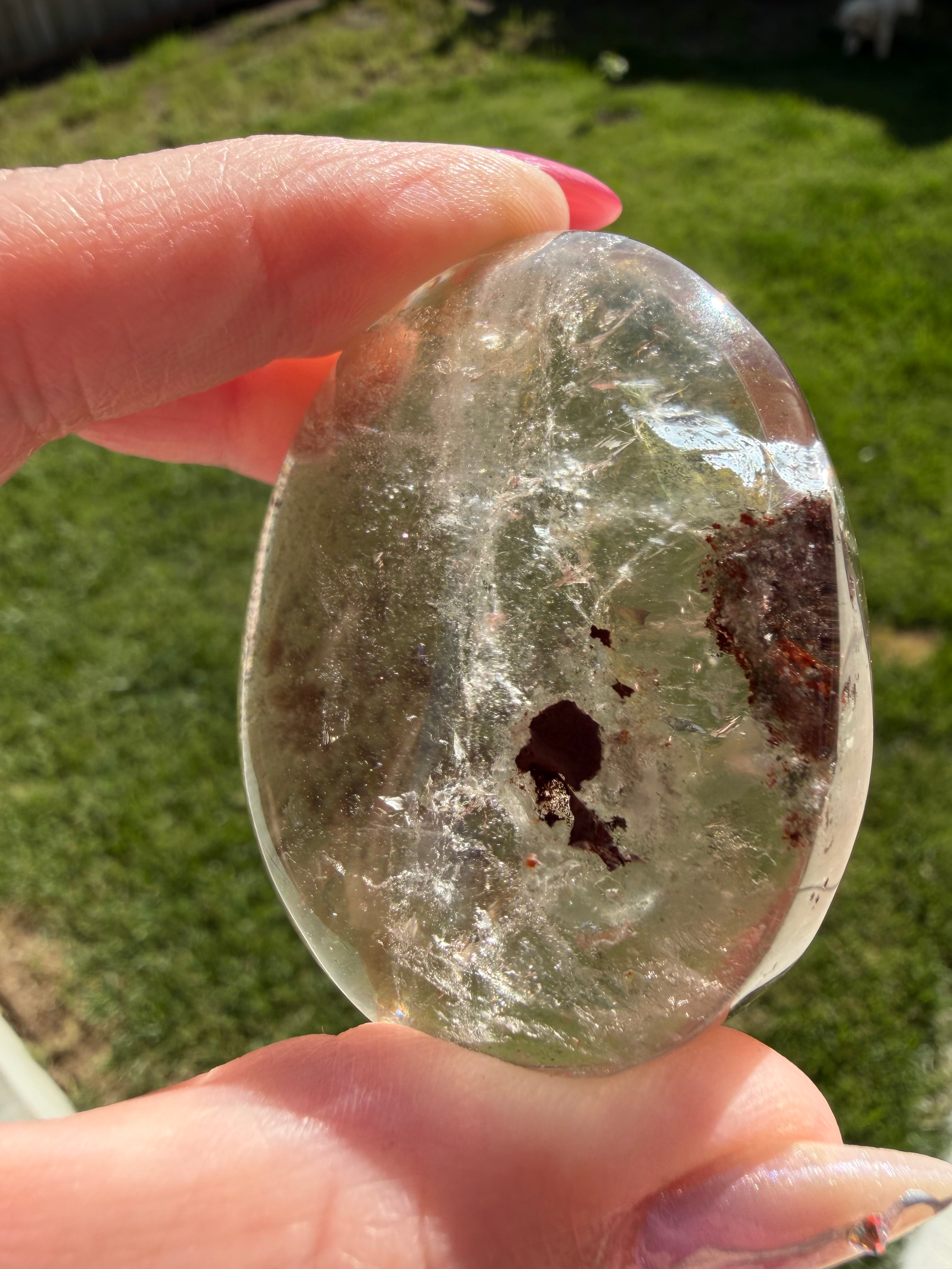 Garden Quartz Palm Stone