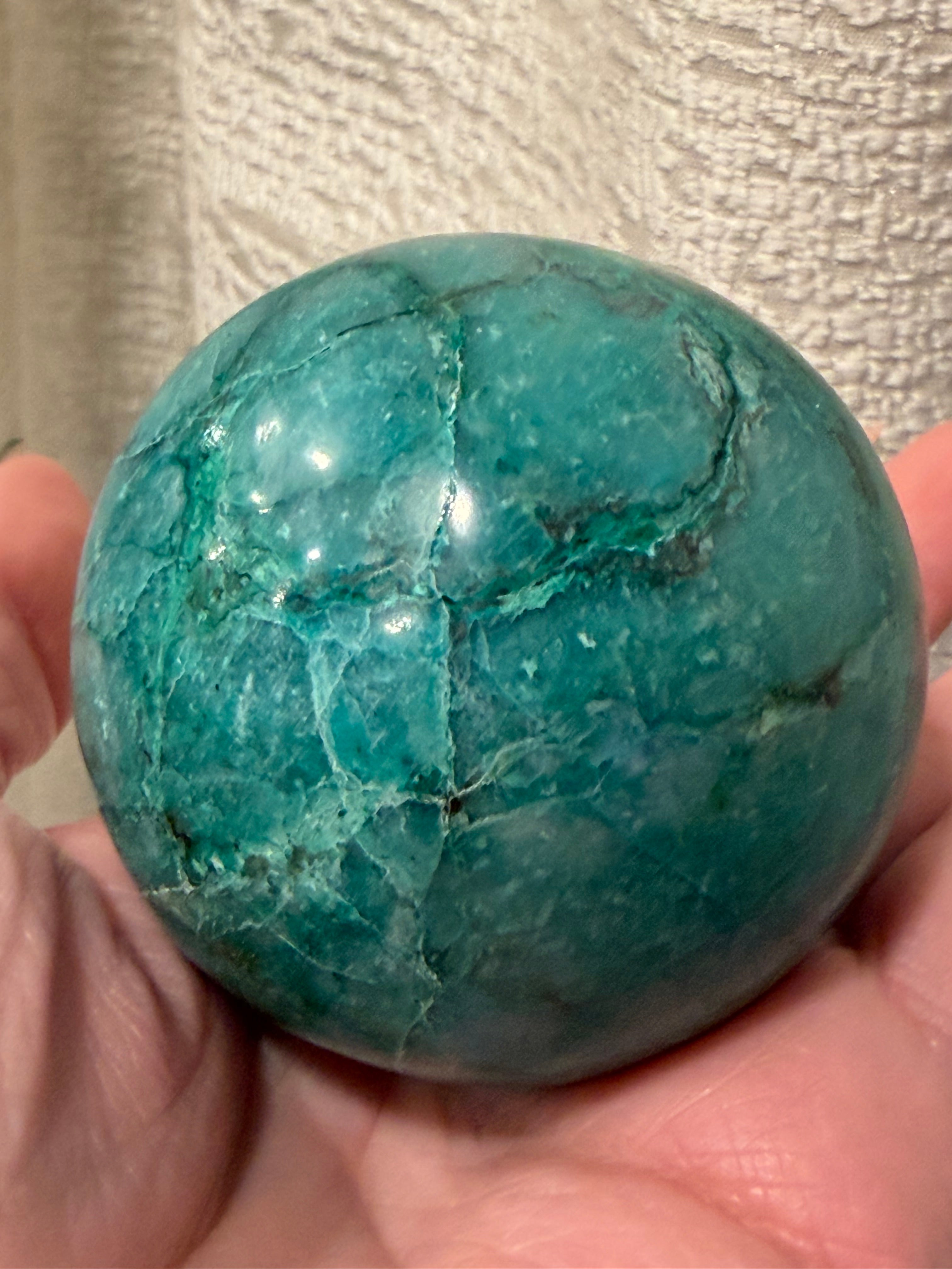 Chrysocolla Sphere 58mm