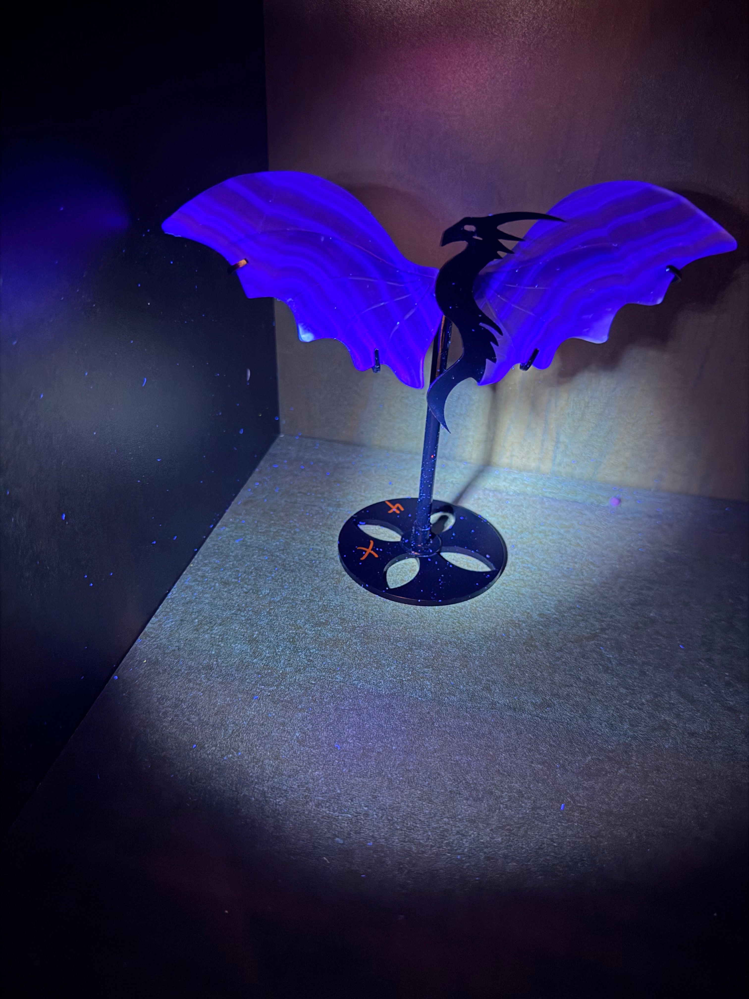 Fluorite Dragon Wings