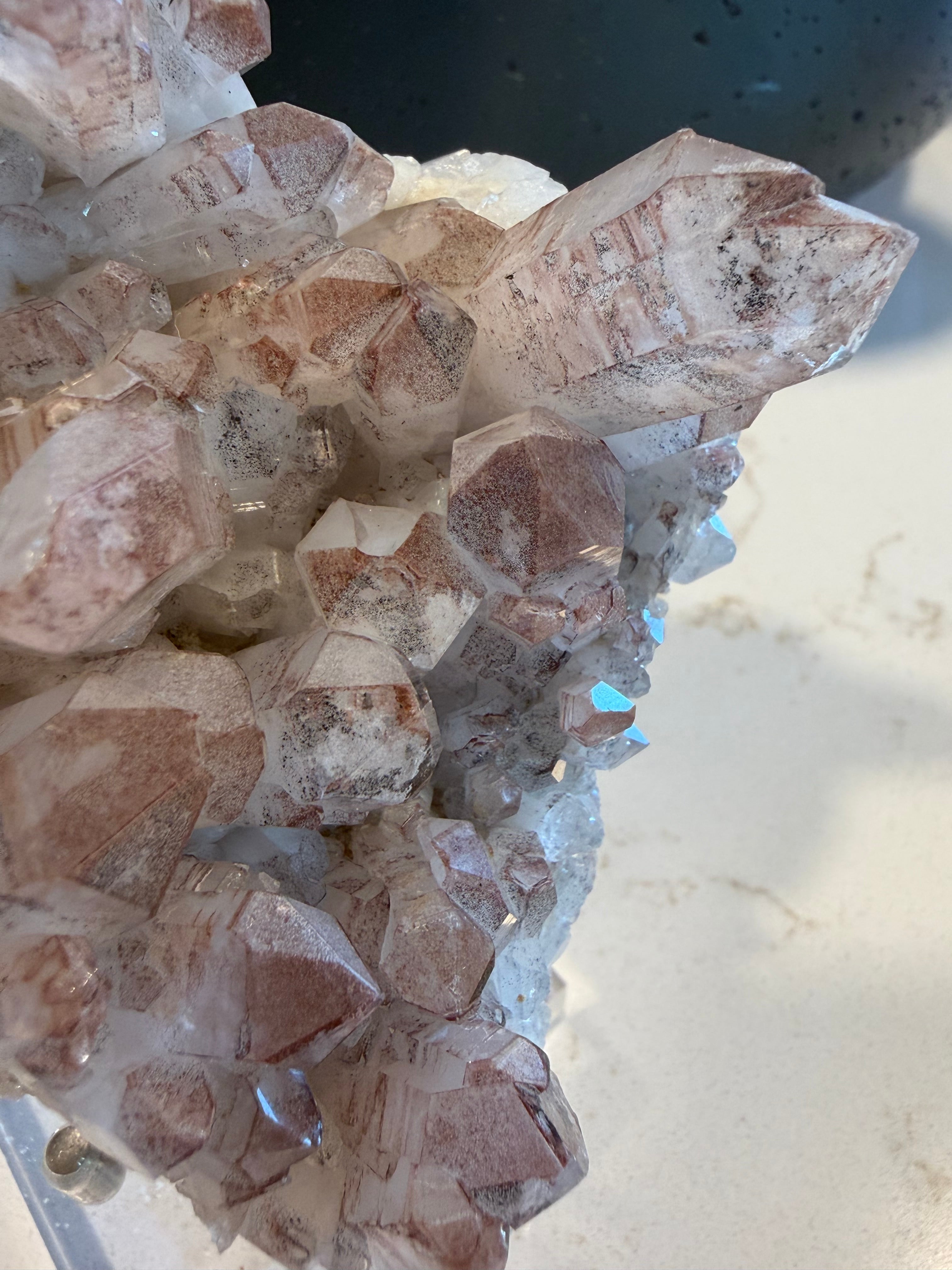 Brazilian Lithium Quartz Crystal Cluster