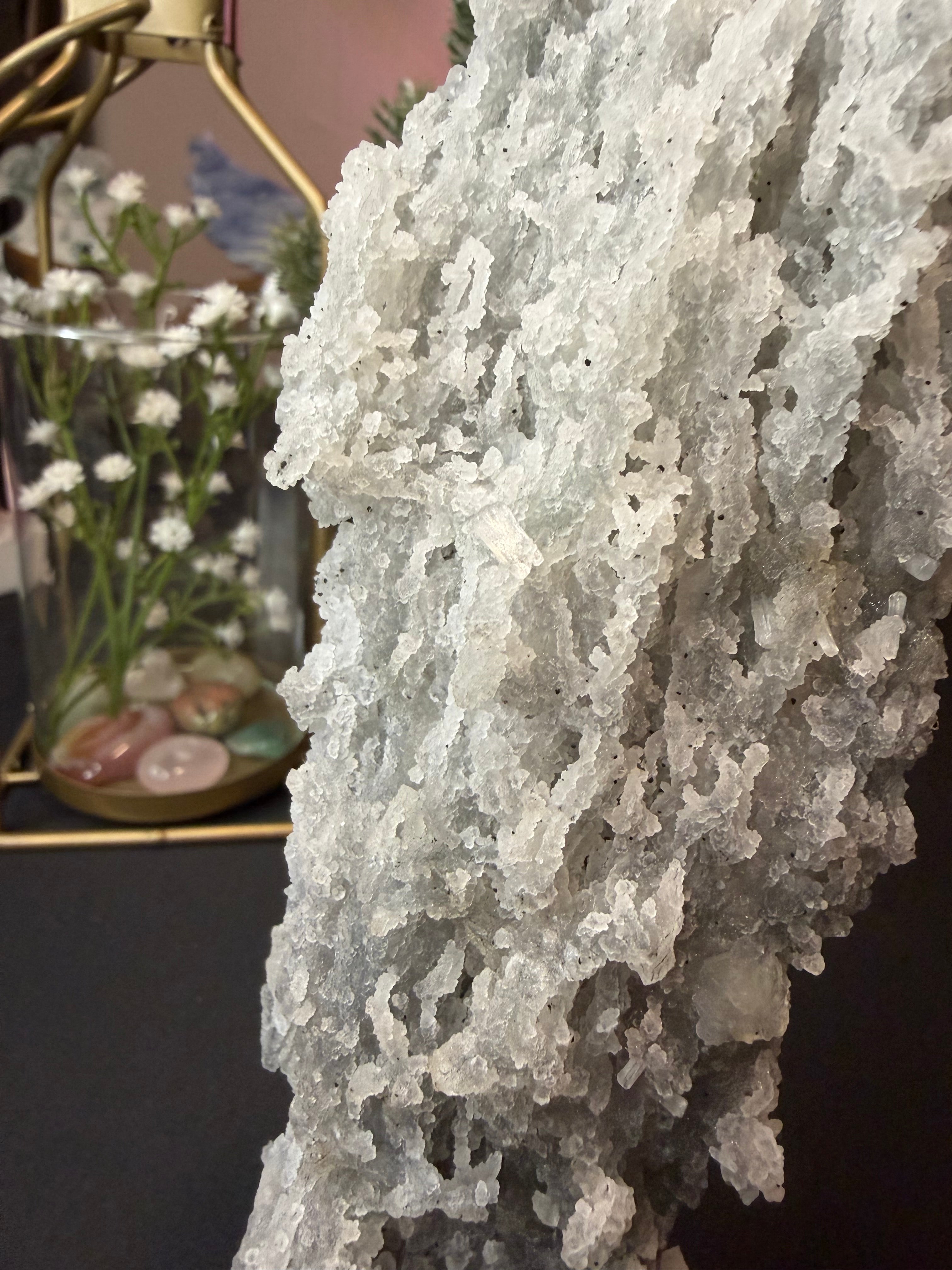 Blue Chalcedony Stalactite