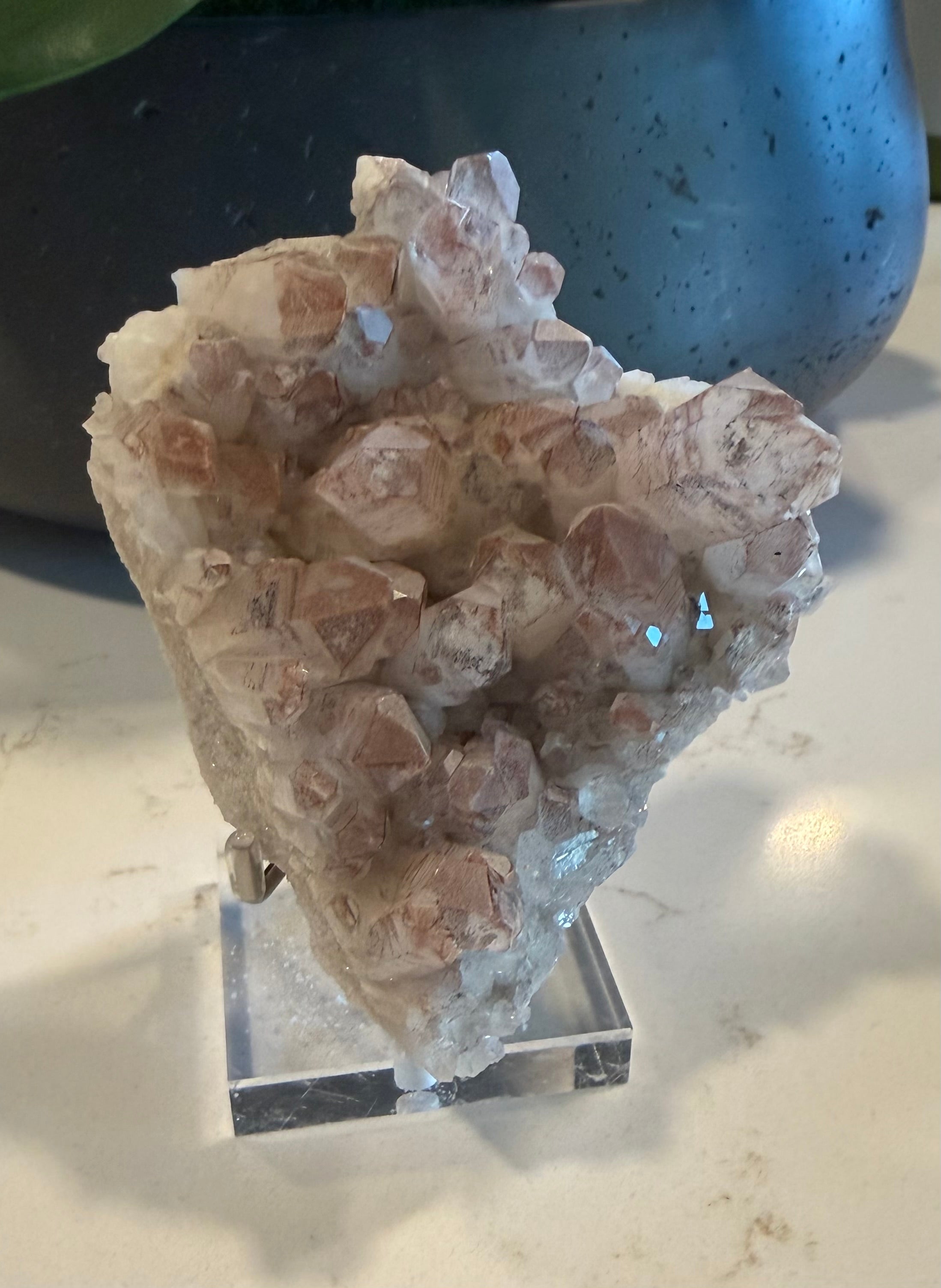 Brazilian Lithium Quartz Crystal Cluster