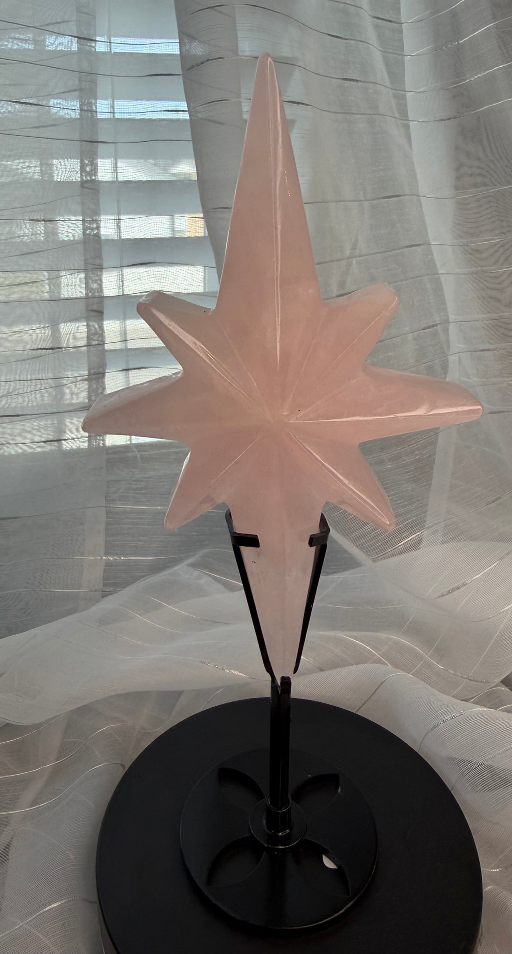 Rose Quartz Crystal North Star