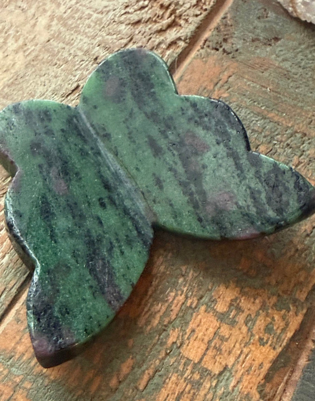 Ruby Zoisite 3D Butterfly