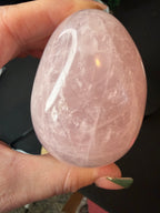 Rose Quartz Crystal Egg