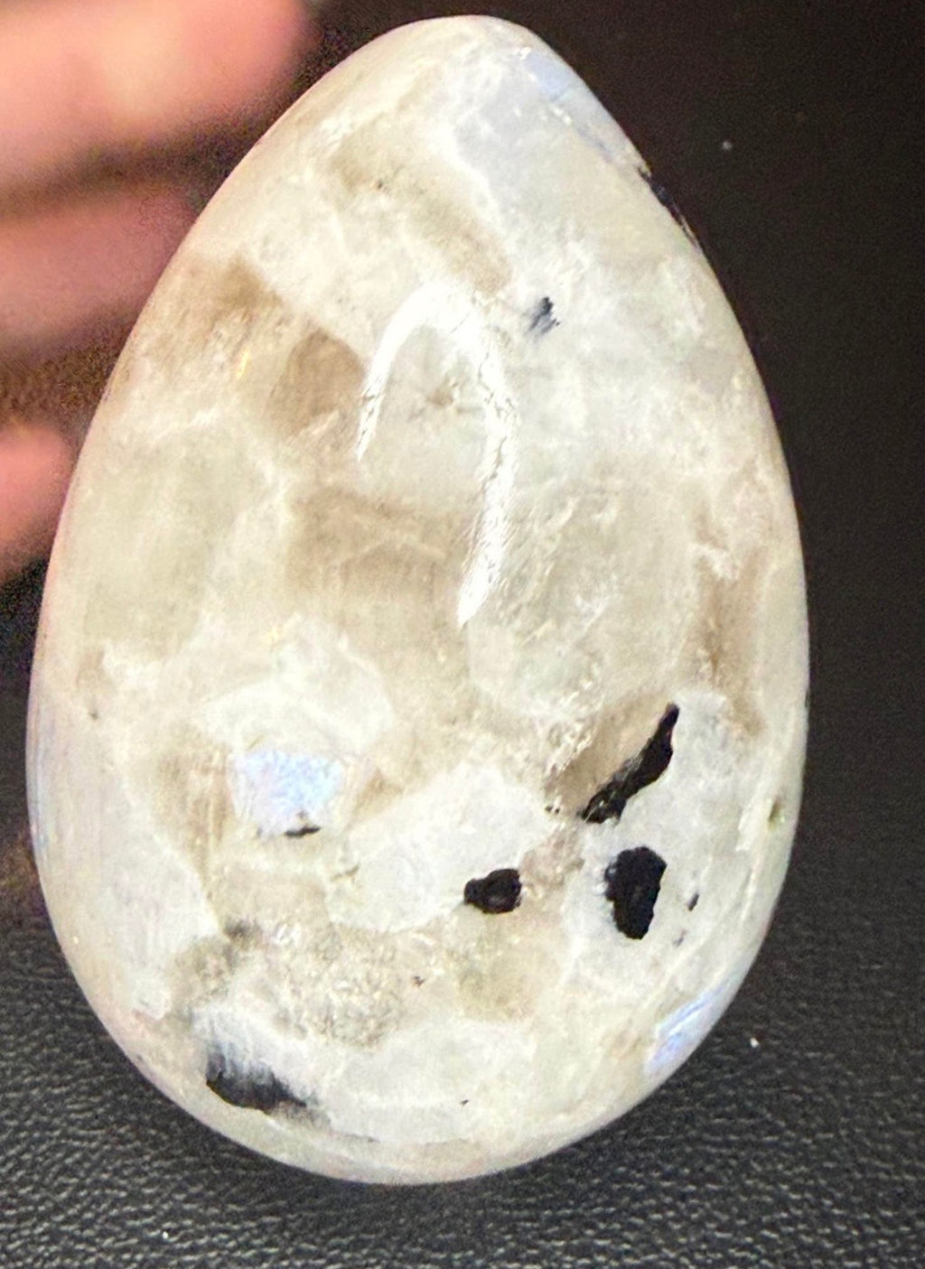 Flashy Rainbow Moonstone Egg!!