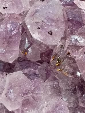 Sparkling Natural Extra Large Purple Stone Display Slab with Golden Inclusions - Statement Piece