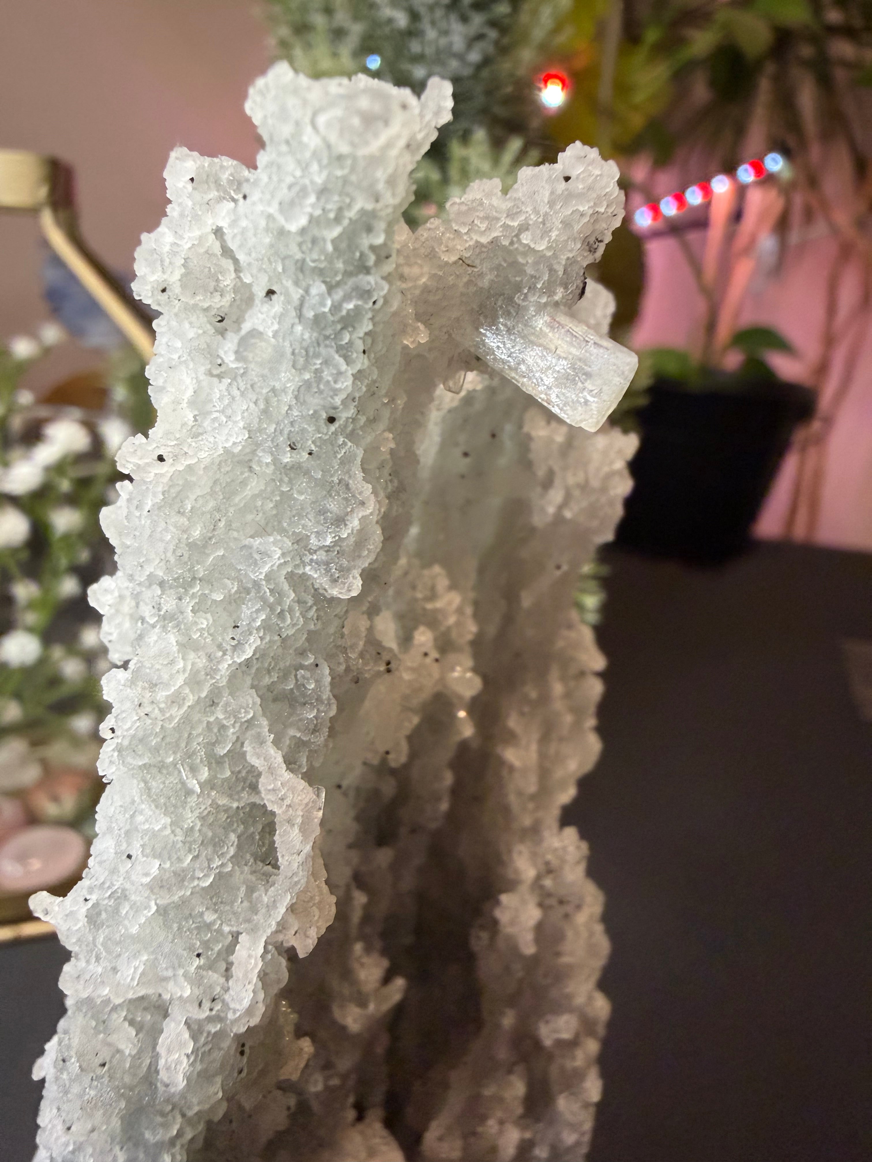 Blue Chalcedony Stalactite