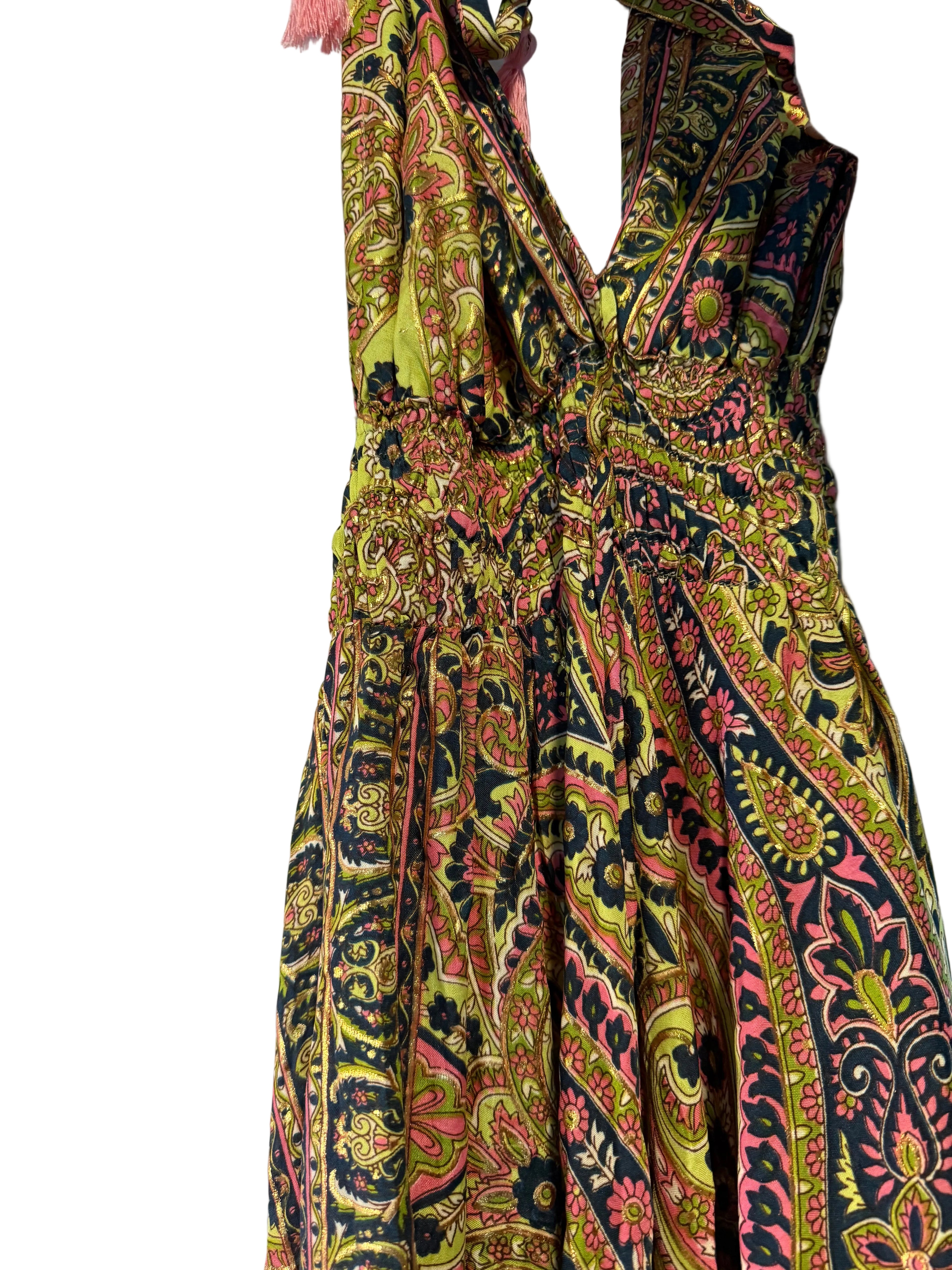 Gorgeous New Boho Backless Maxi Dress