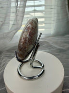 Polychrome Jasper Pastel Heart - 6.6 oz Stone Decor