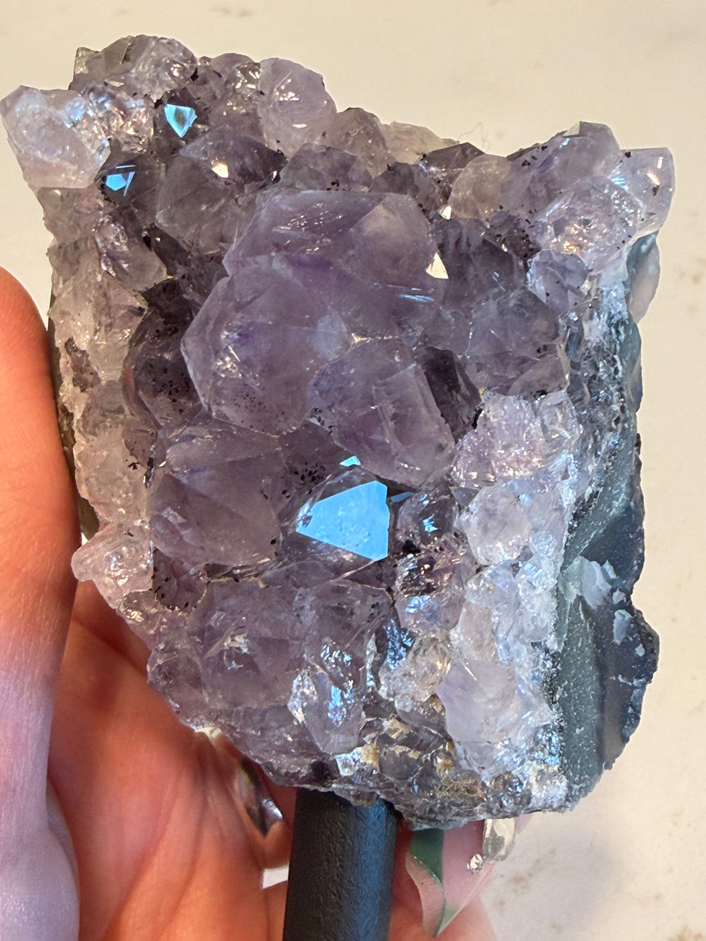 Beautiful Amethyst Crystal with Stand