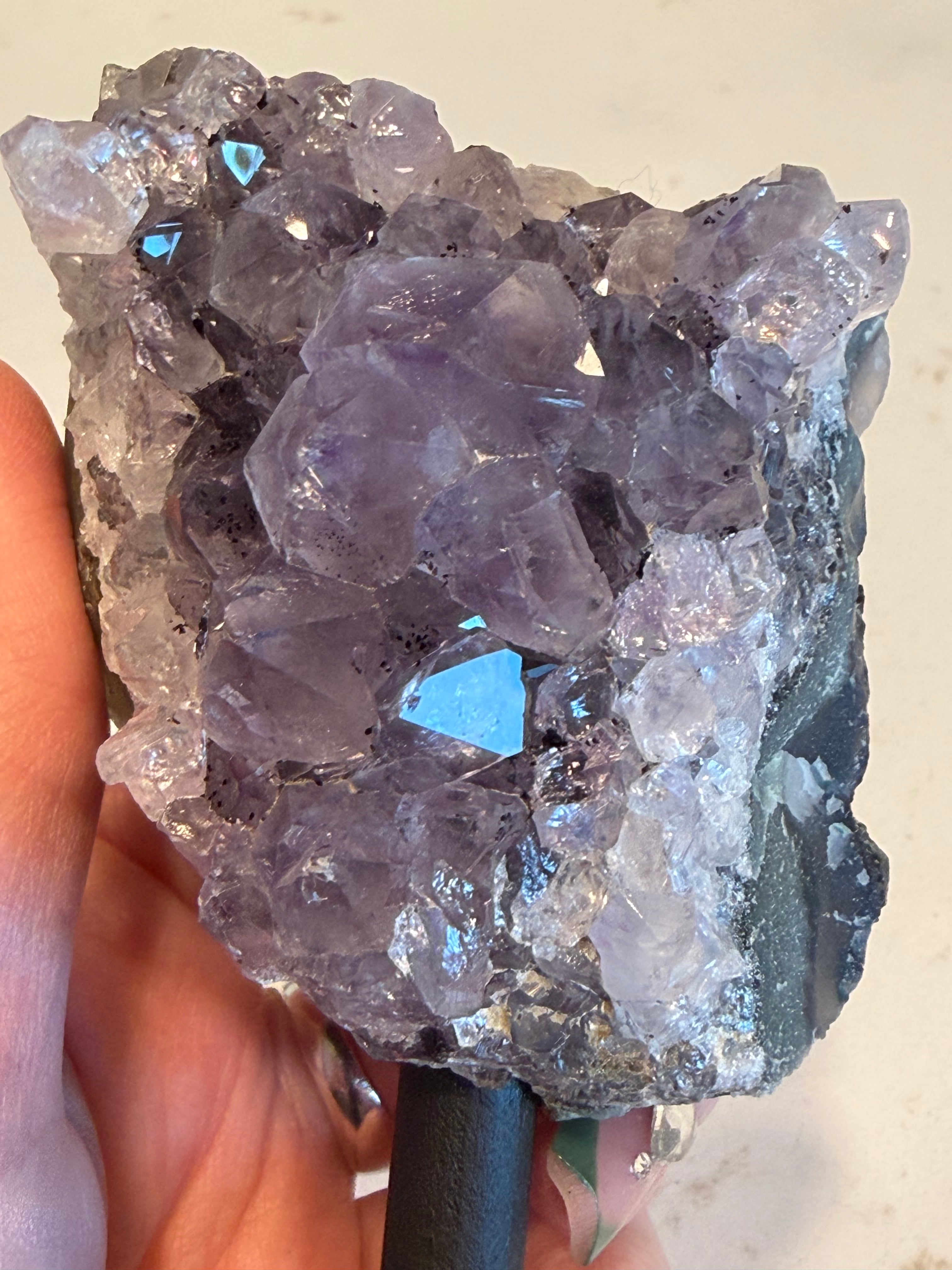 Beautiful Amethyst Crystal with Stand