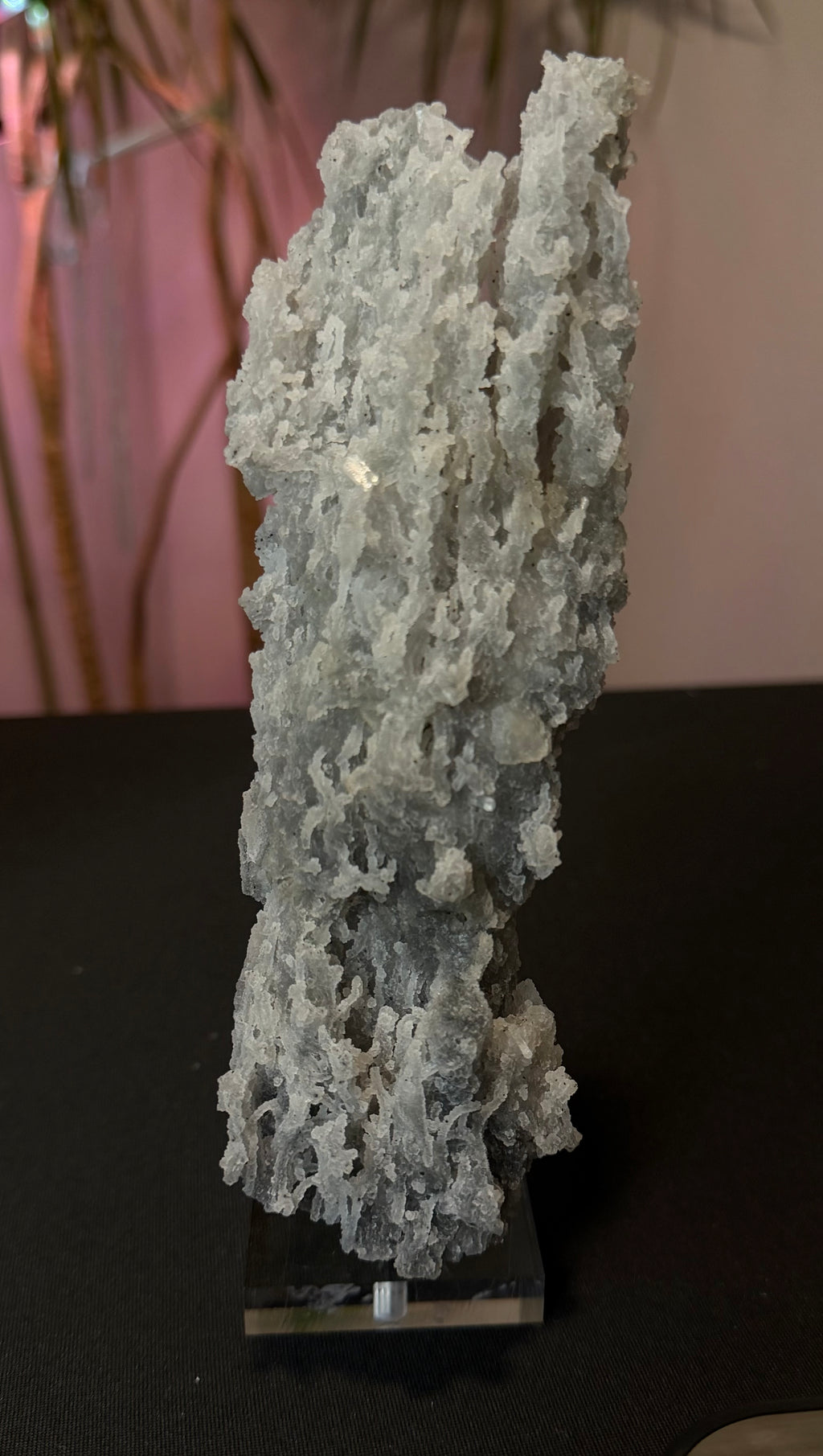 Blue Chalcedony Stalactite