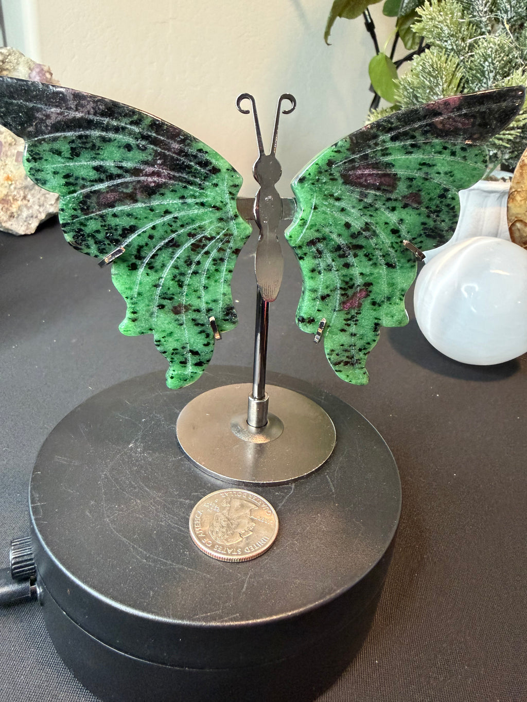 Ruby Zoisite Butterfly
Wings