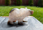Druzy Agate Hand Carved Bear