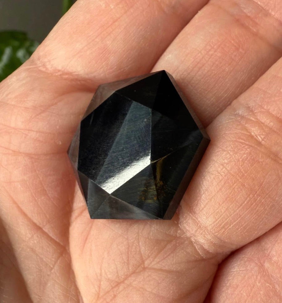 Blue Tiger's Eye Merkaba Star Crystal