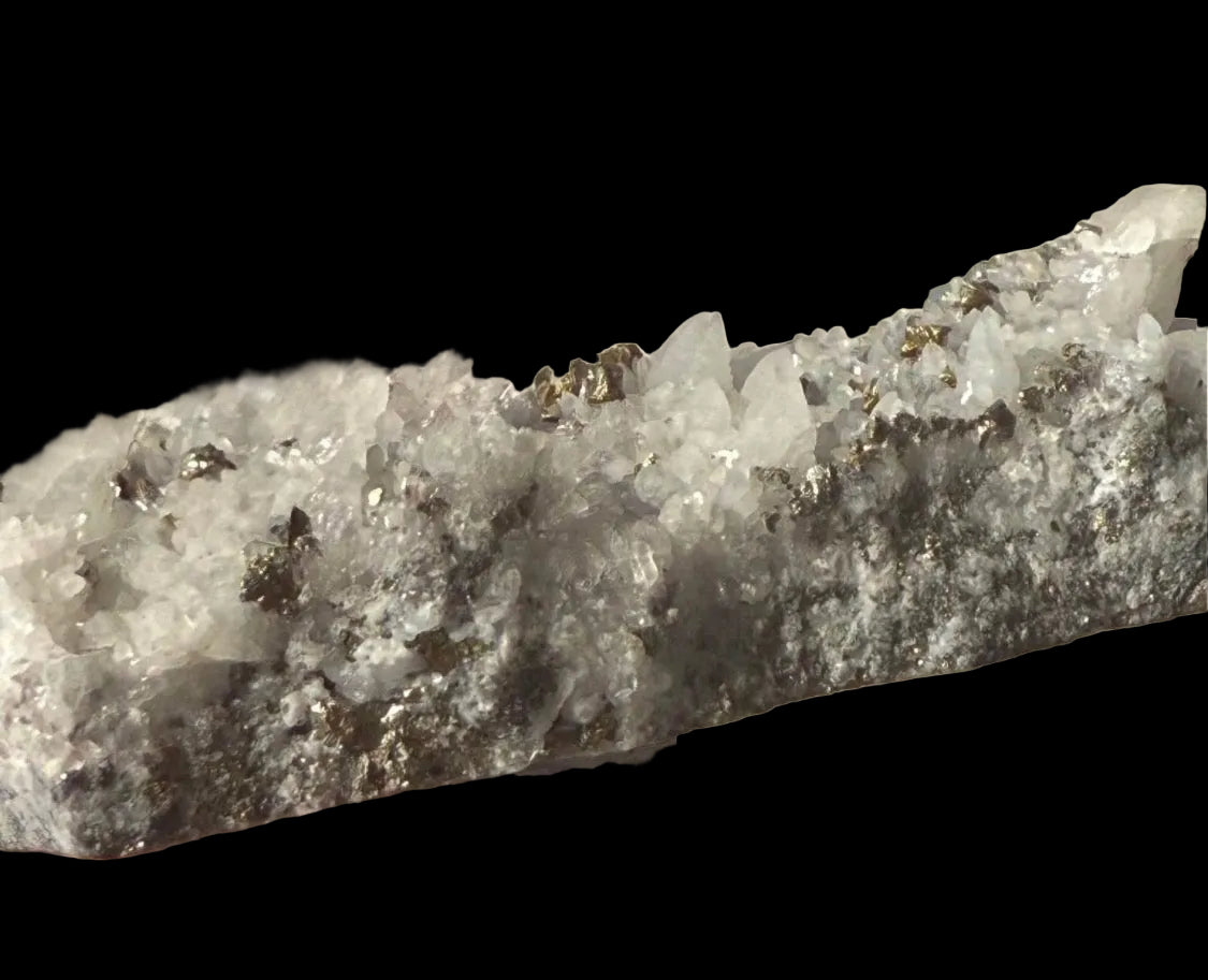 High quality Quartz with Pyrite Specimen