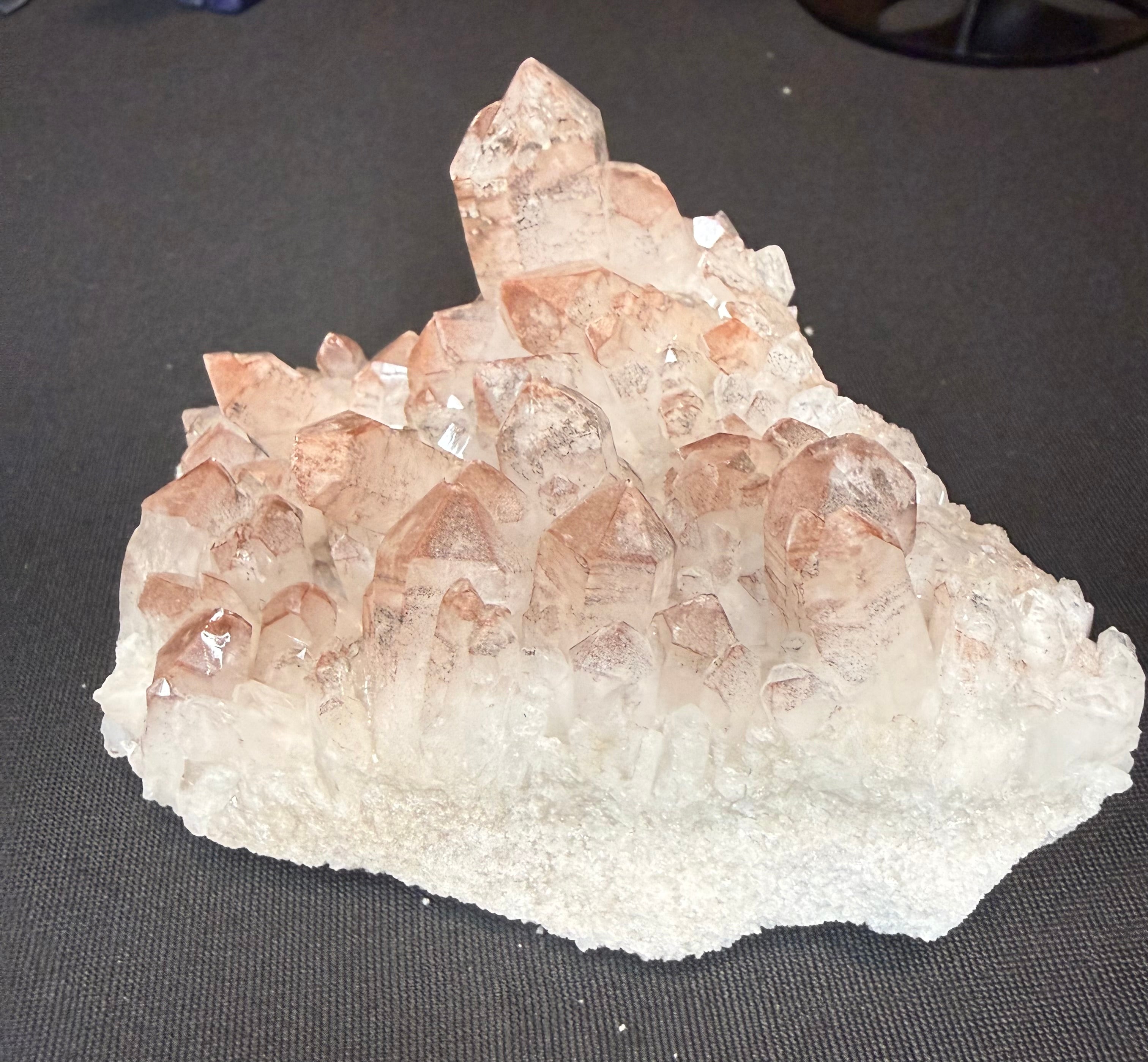 Brazilian Lithium Quartz Crystal Cluster