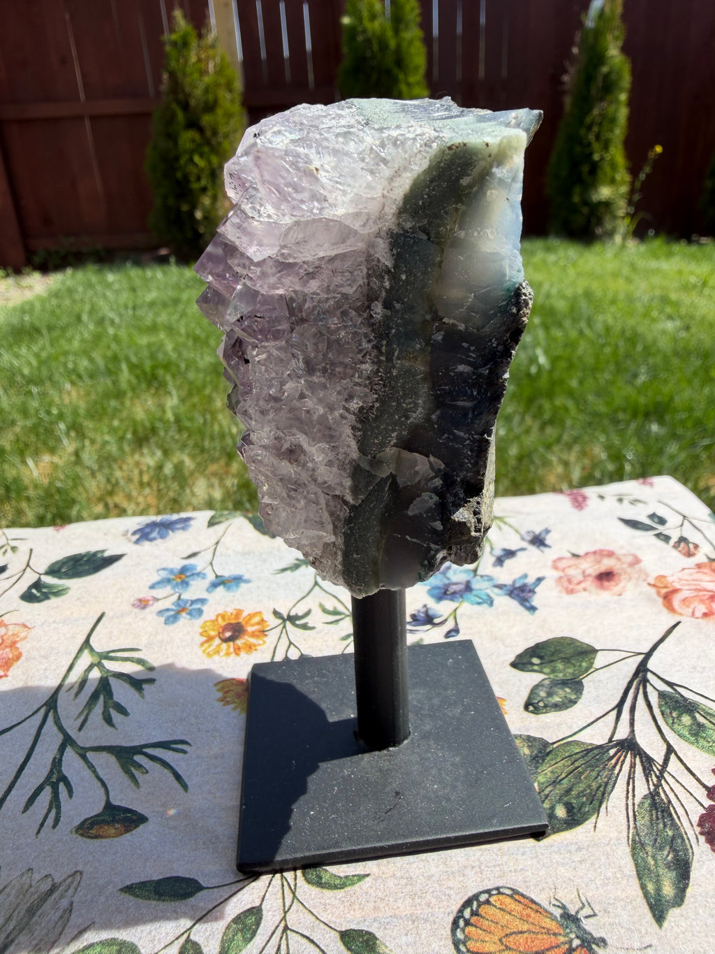 Beautiful Amethyst Crystal with Stand