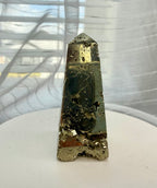 ✨ Natural Peruvian Pyrite Tower/Point – 2.25" Tall, 4.3 oz ✨