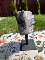 Beautiful Amethyst Crystal with Stand