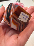 Natural Sardonyx Polished Cubes