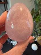 Rose Quartz Crystal Egg