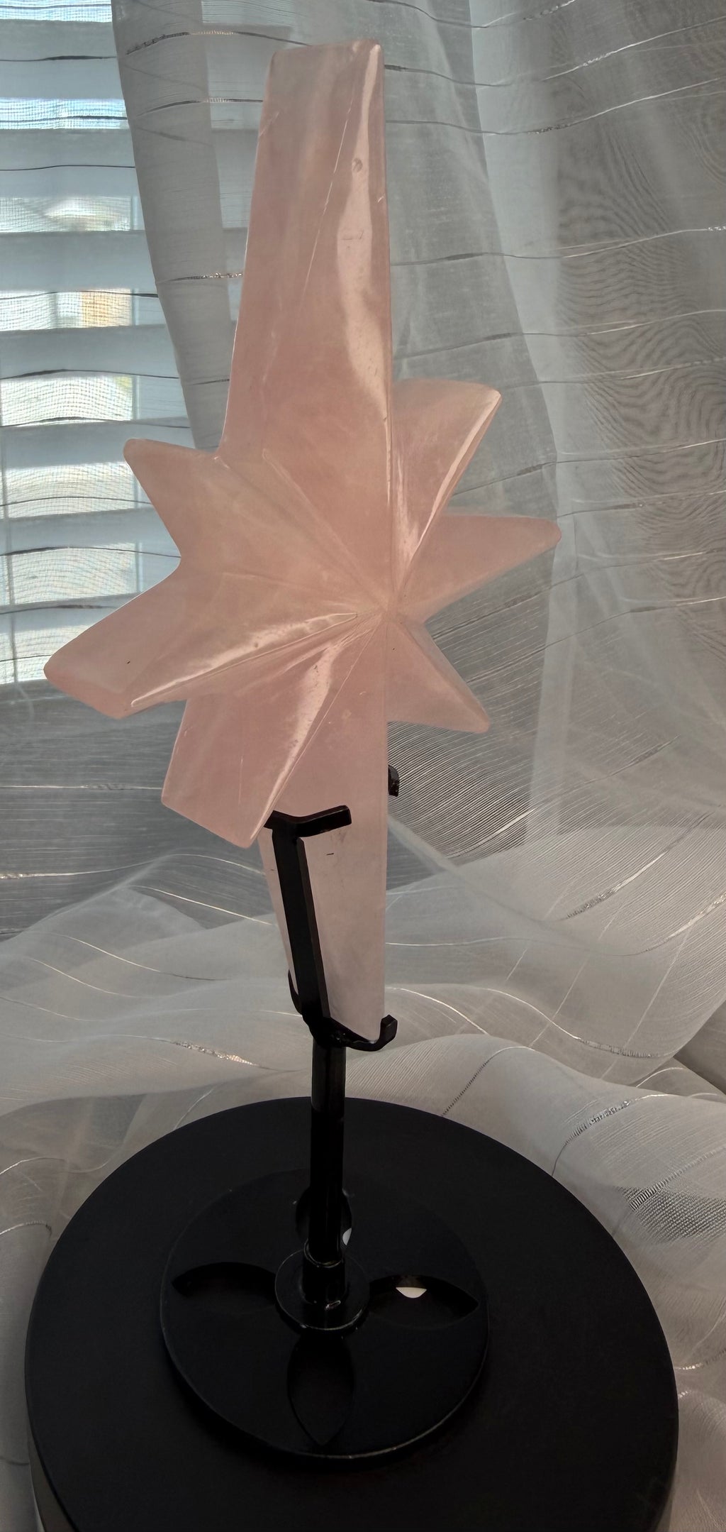 Rose Quartz Crystal North Star