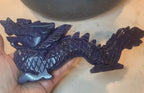 Hand Carved Blue Sodalite Dragon