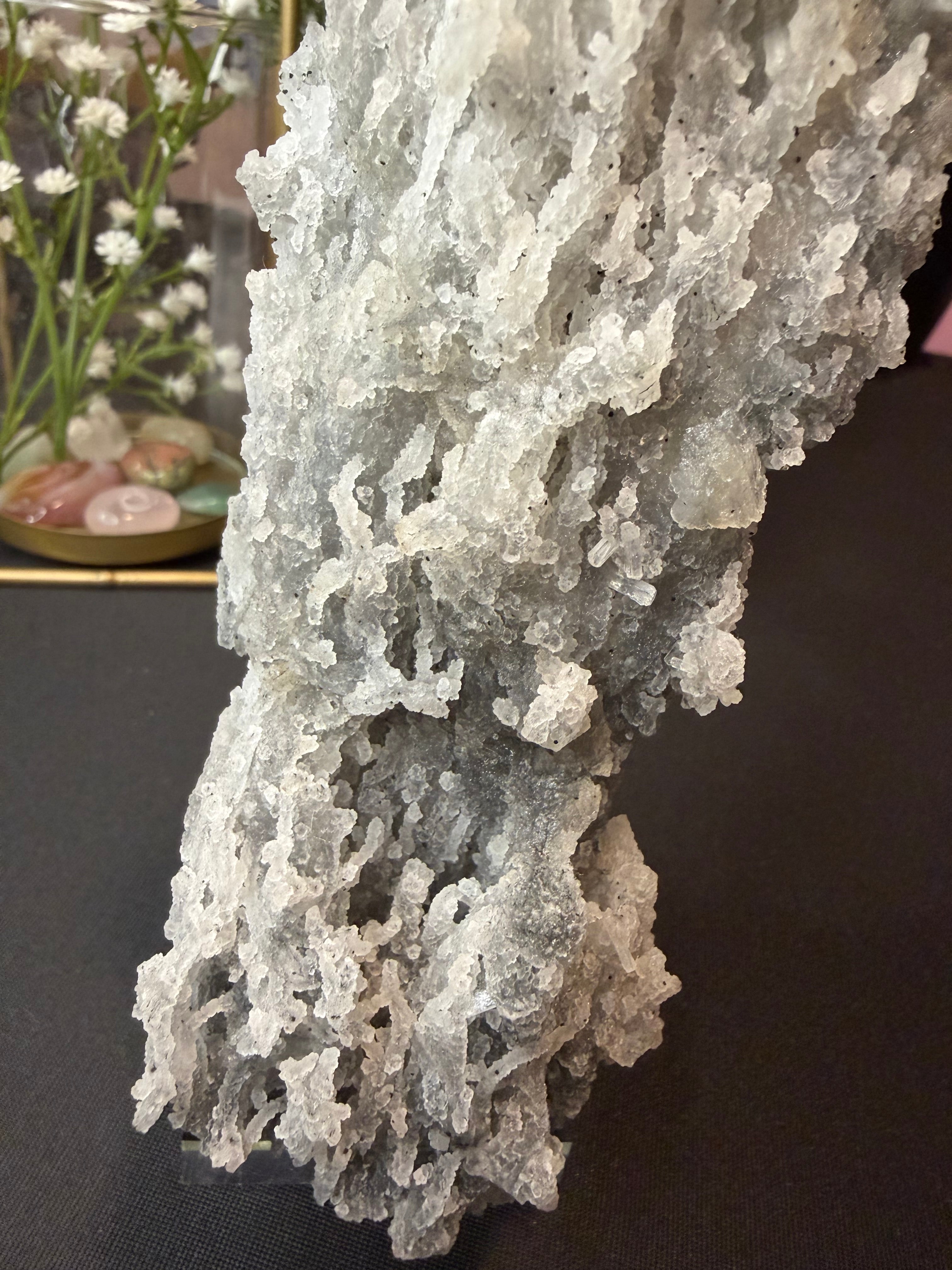 Blue Chalcedony Stalactite