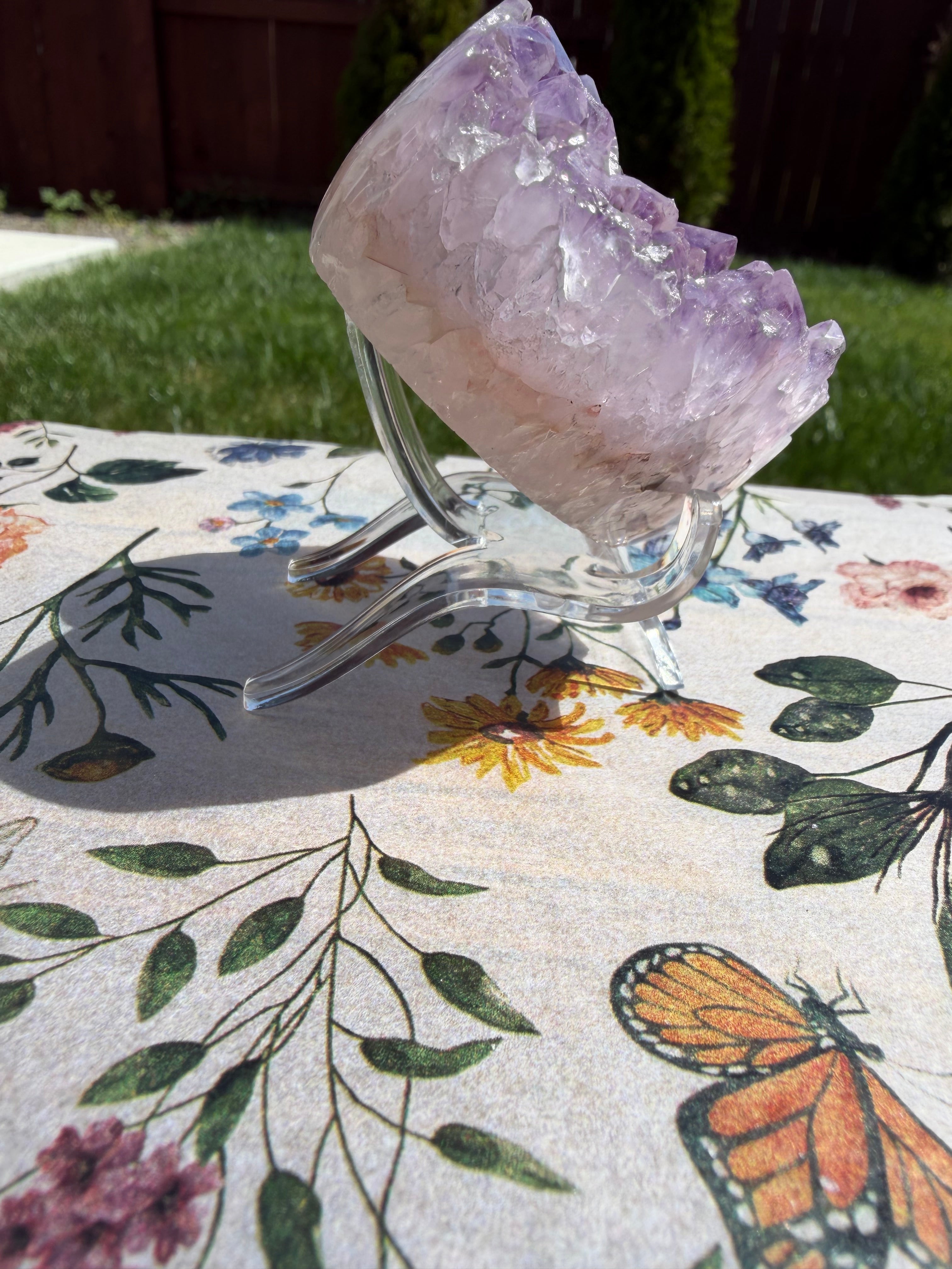 💜 Sparkling Amethyst Heart 💜