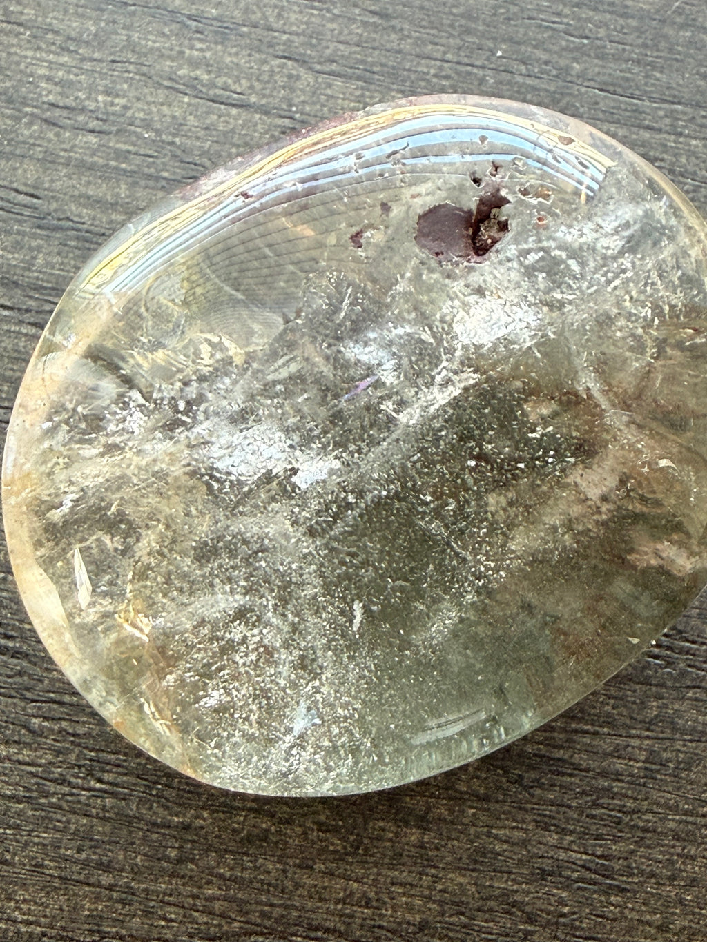 Garden Quartz Palm Stone