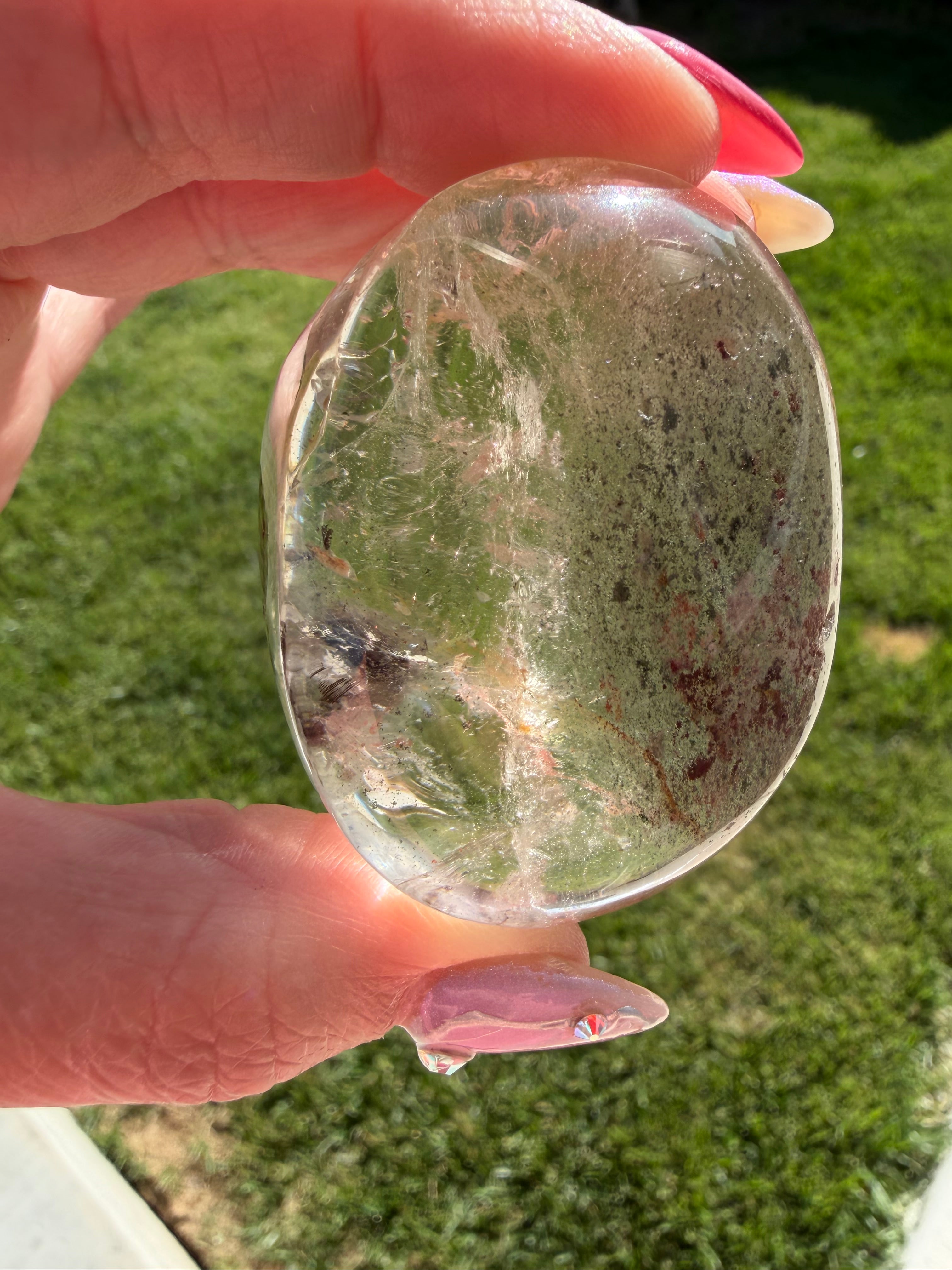 Garden Quartz Palm Stone