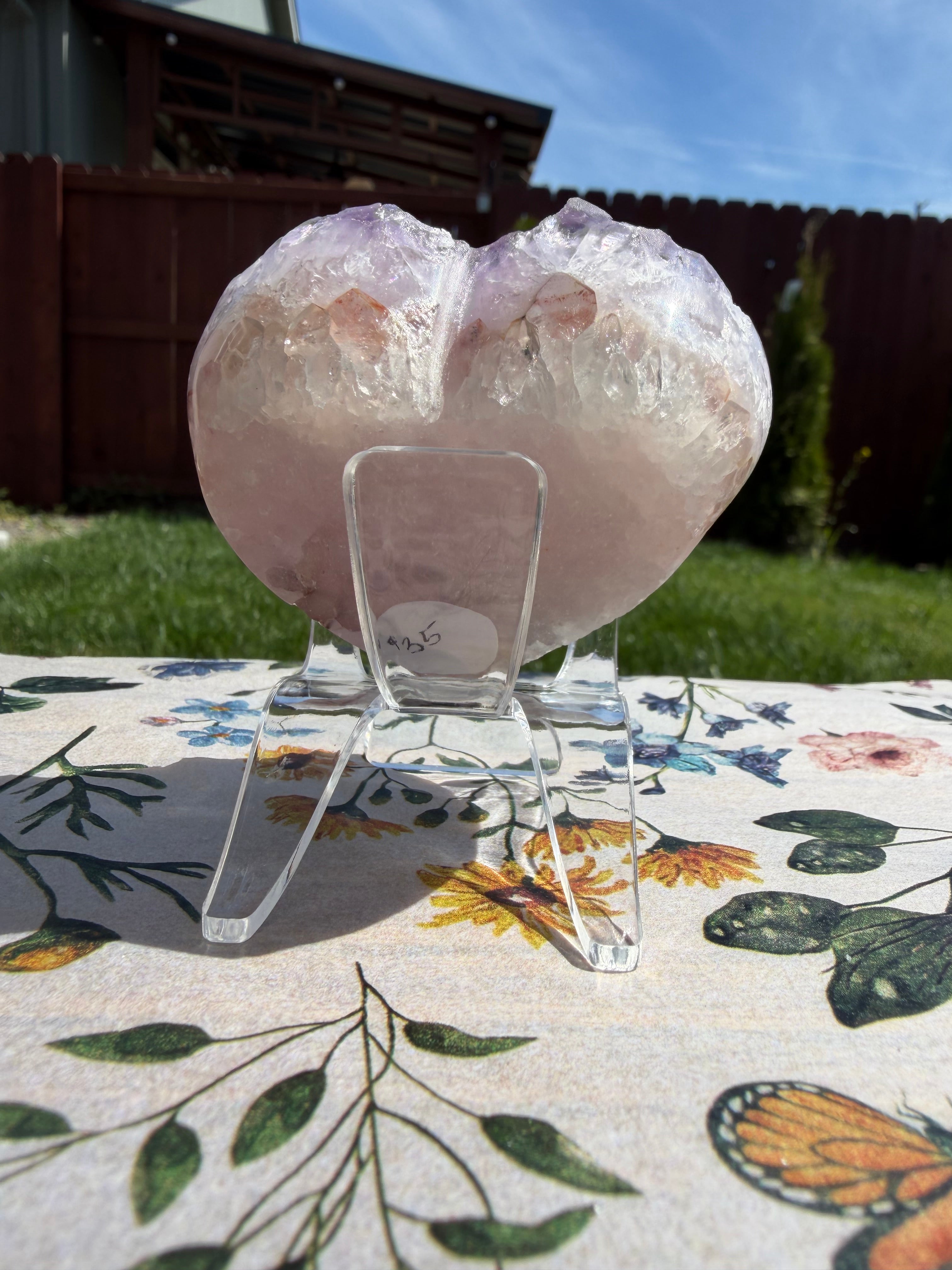 💜 Sparkling Amethyst Heart 💜