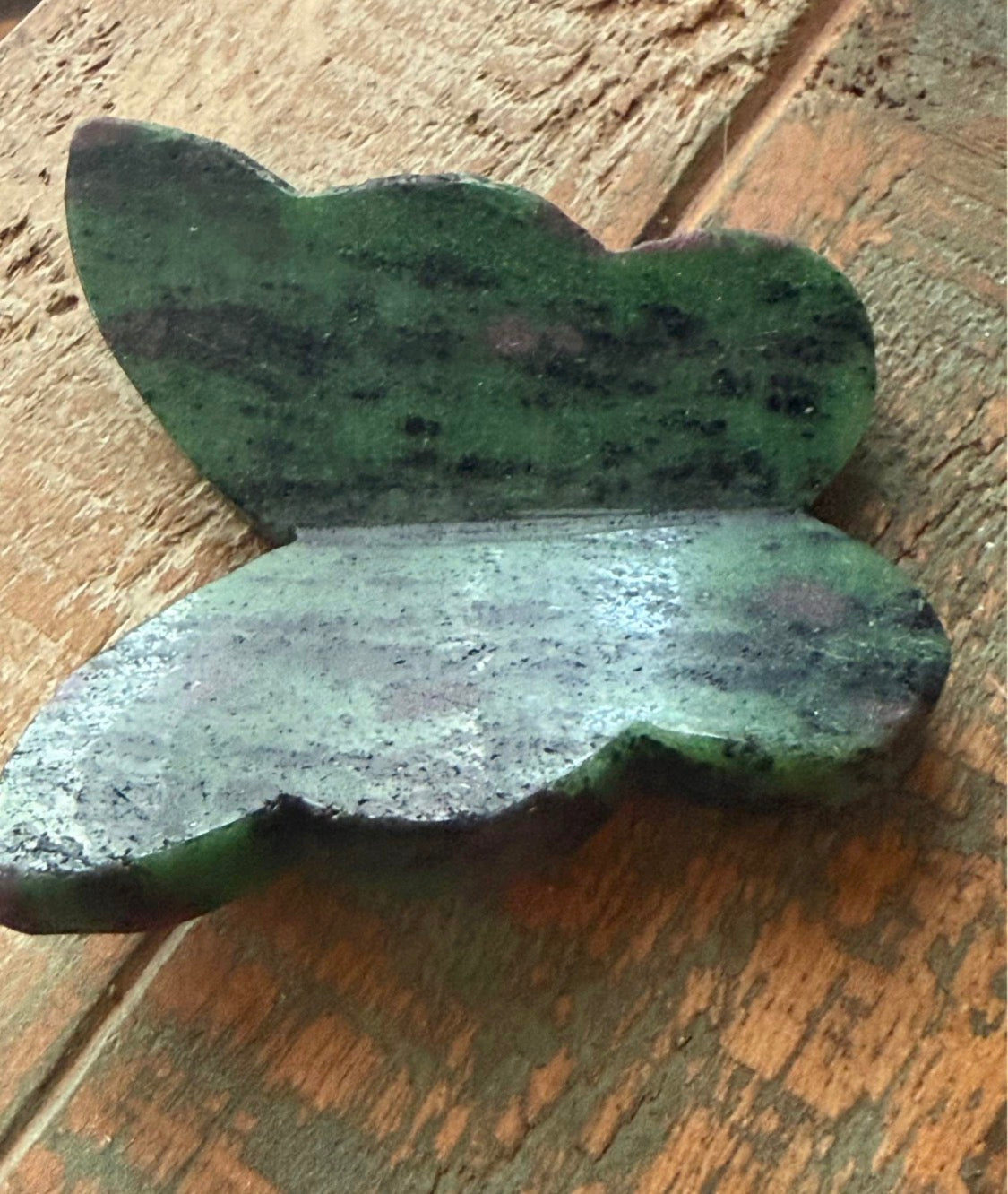 Ruby Zoisite 3D Butterfly