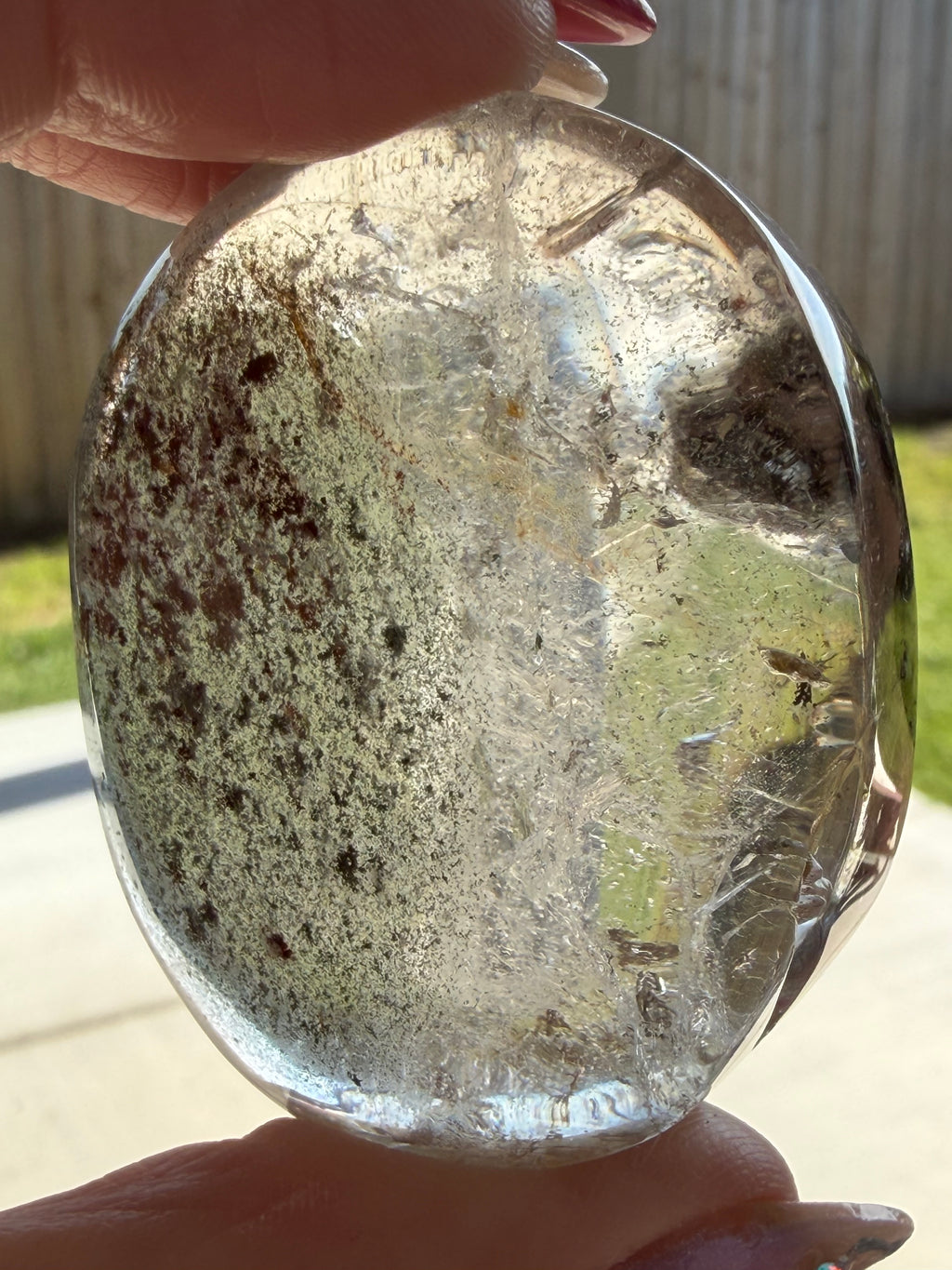 Garden Quartz Palm Stone