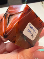 Natural Sardonyx Polished Cubes