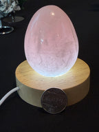 Rose Quartz Crystal Egg