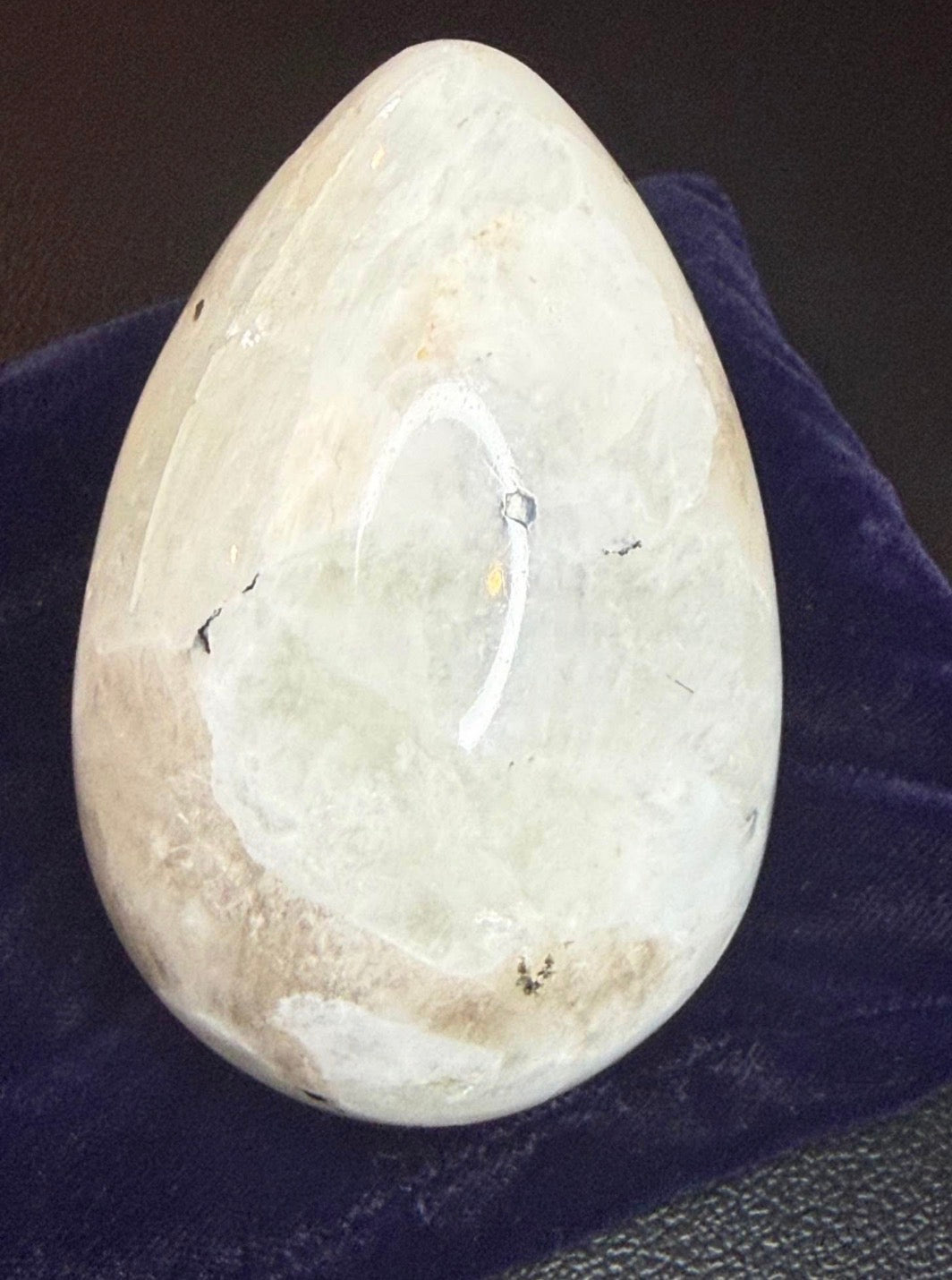 Flashy Rainbow Moonstone Egg!!