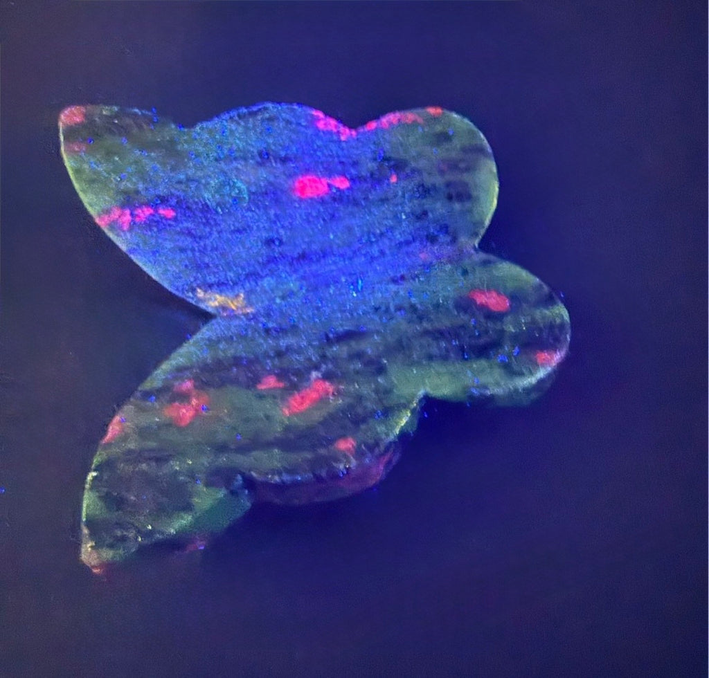 Ruby Zoisite 3D Butterfly