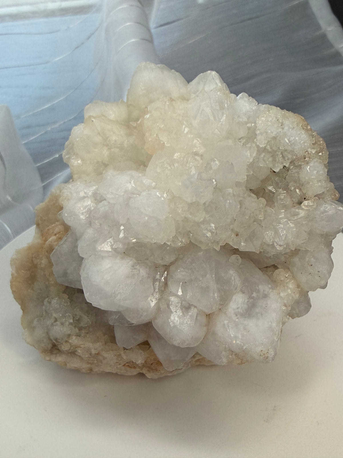 UV Reactive Moroccan Flower Quartz Crystal - 8.6oz