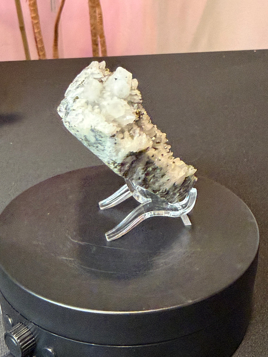 High quality Quartz with Pyrite Specimen