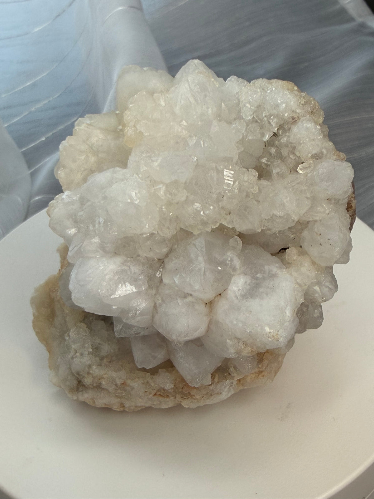 UV Reactive Moroccan Flower Quartz Crystal - 8.6oz