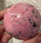 Pink Rhodonite Sphere