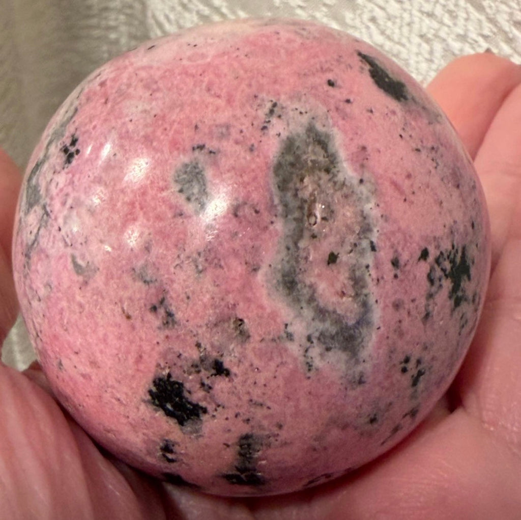 Pink Rhodonite Sphere