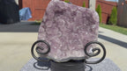 Gorgeous Natural Extra Large Purple Amethyst Display Slab with Coaxinite Inclusions- Statement Piece