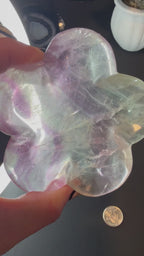 Stunning Fluorite Flower Bowl