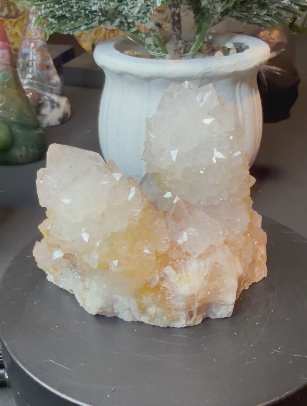 Sparkling Natural Spirit Quartz Cluster