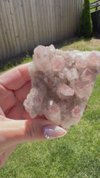 Brazilian Lithium Quartz Crystal Cluster